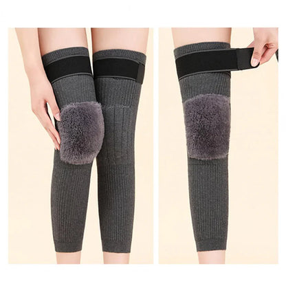 2 Pcs Knee Warmers With Belt Adjustable for Men & Women